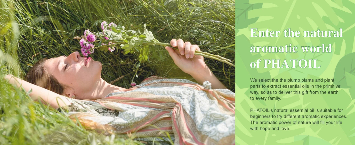 PHATOIL 30ml Essential Oils – Aromatherapy Scents for Diffusers, Candles & DIY